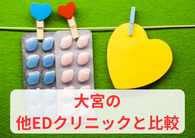 イースト駅前クリニック大宮院と他2クリニックと料金と評判比較